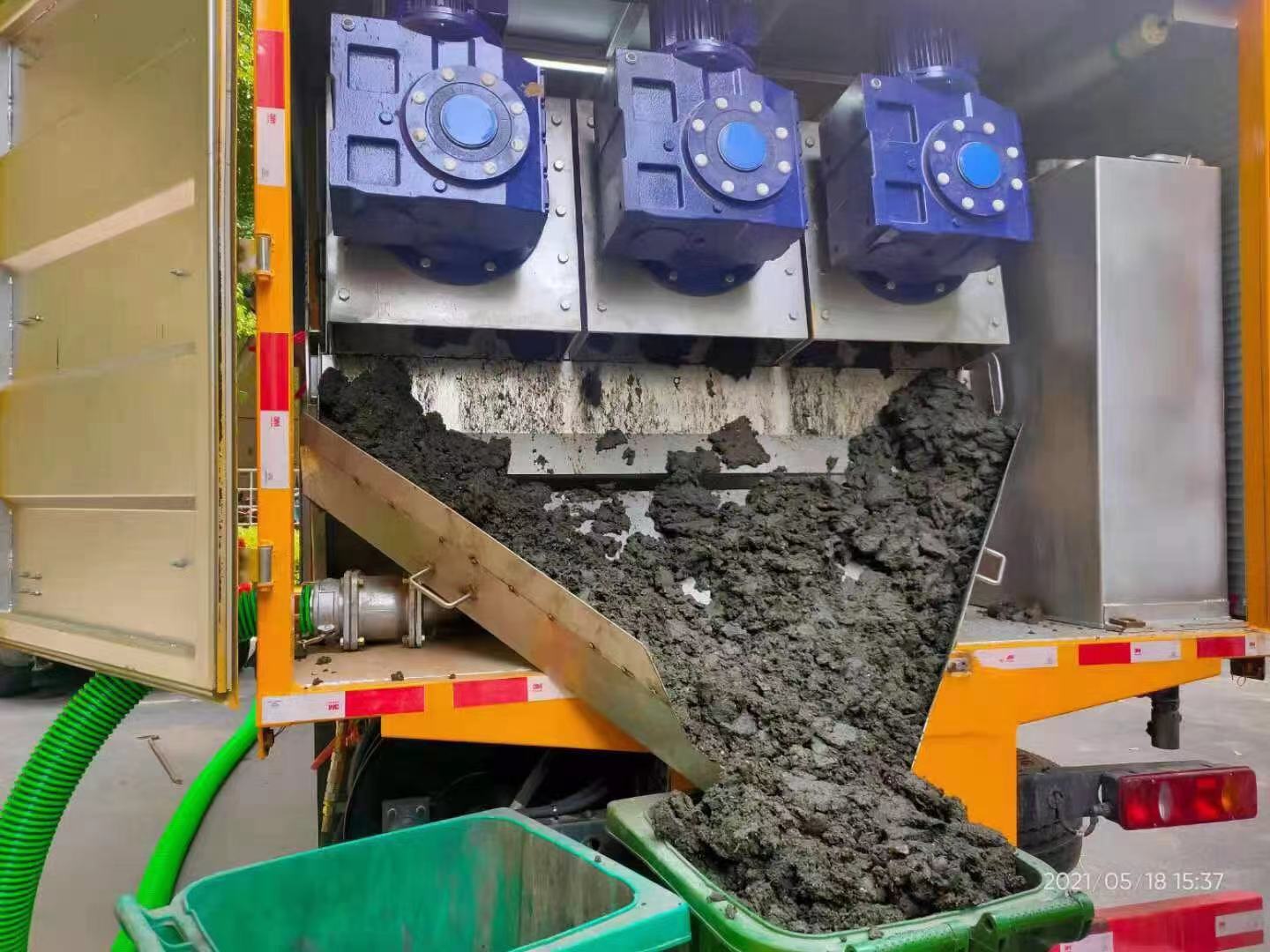 麻江化粪池清掏城市维护站-泥浆净化干湿分离处理